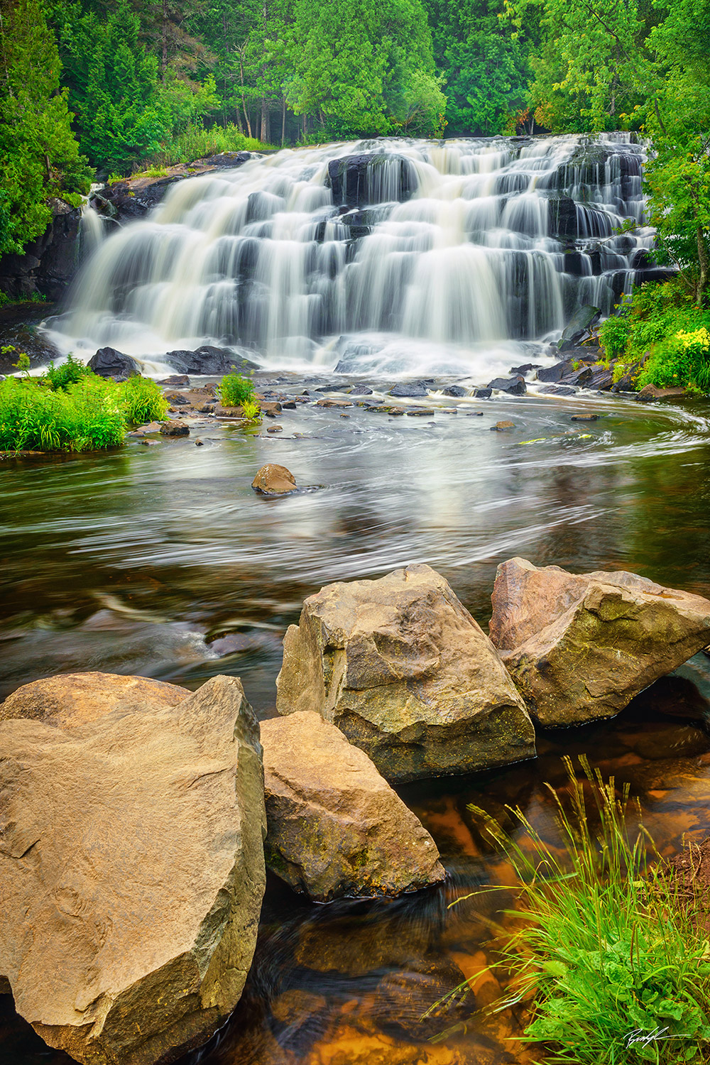 Bond Falls Upper Peninsula Michigan