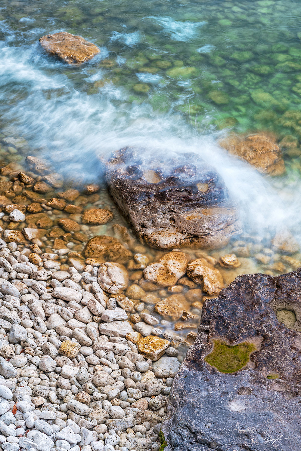 Cave Point Shoreline Door County Wisconsin