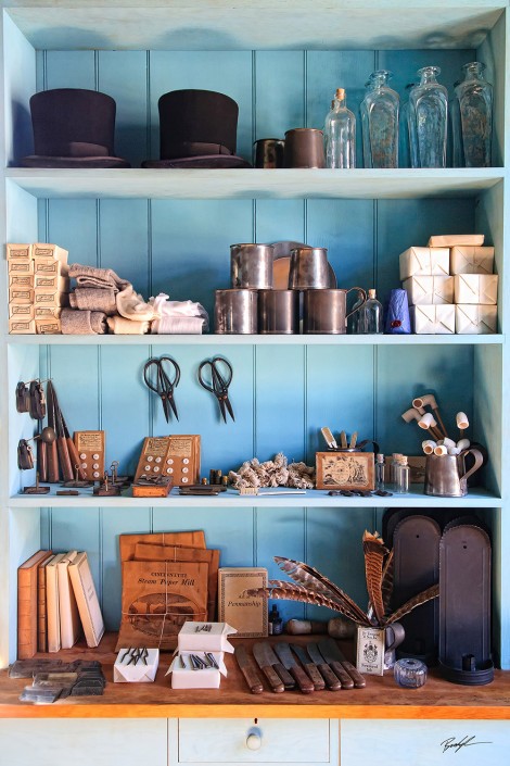 Old Time General Store Shelves