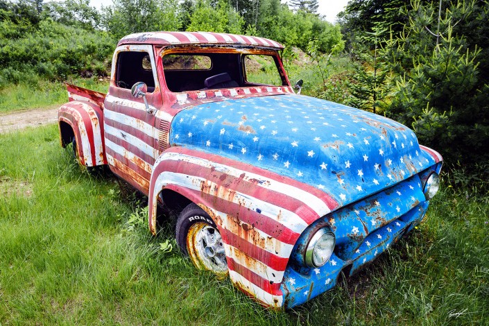 Old Truck Old Glory