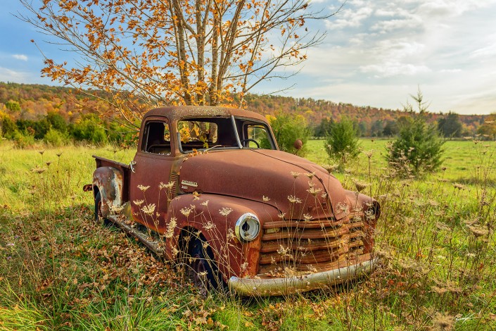 Rusty Truck Rural Missouri