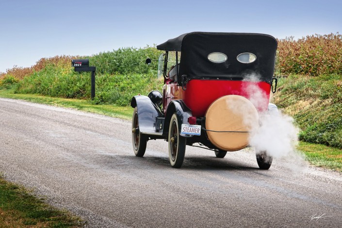 Stanley Steamer Antique Car