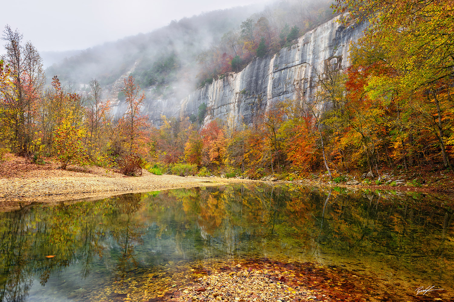 Fall Color Buffalo River Arkansas