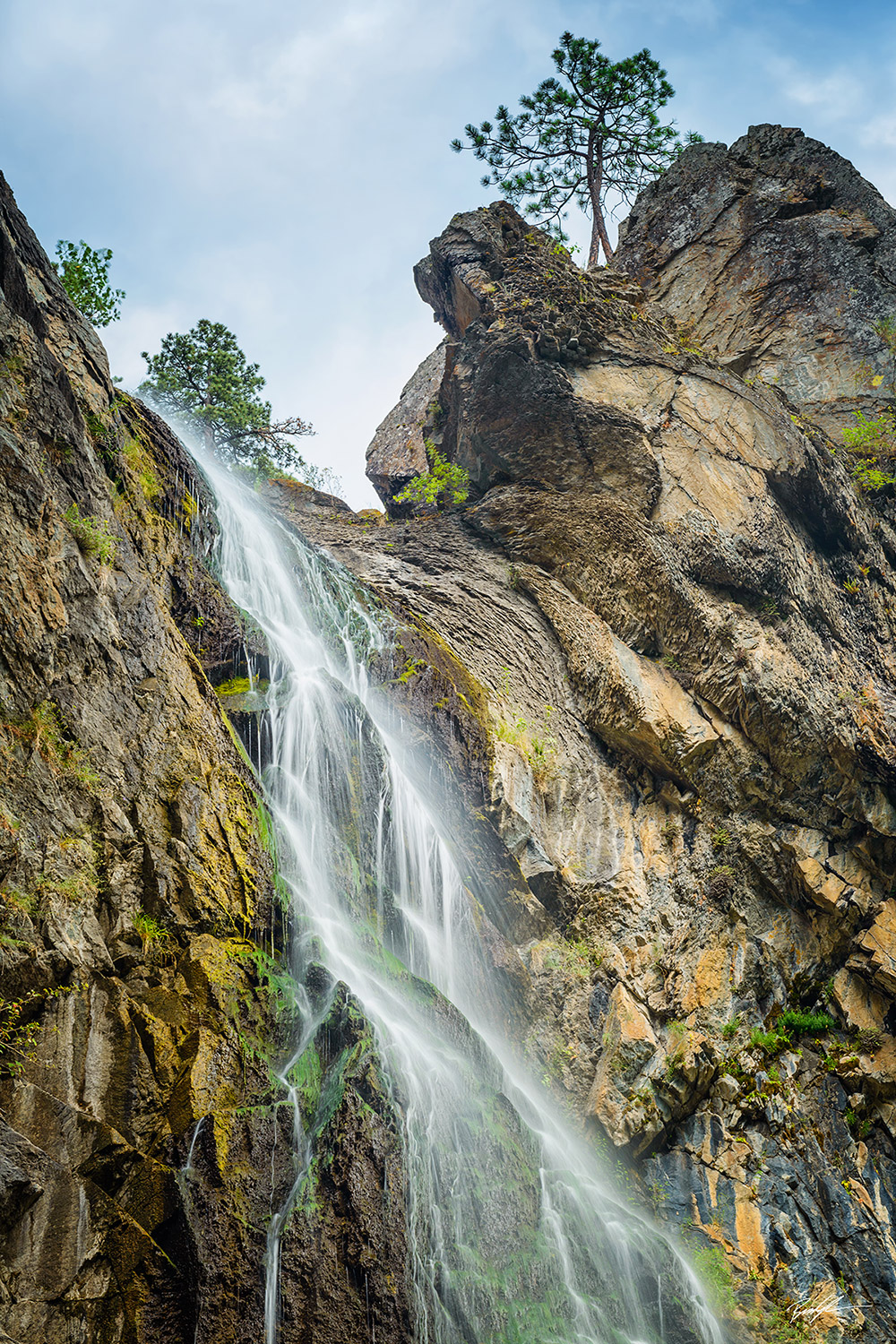 Bridal Veil Falls Black Hills South Dakota