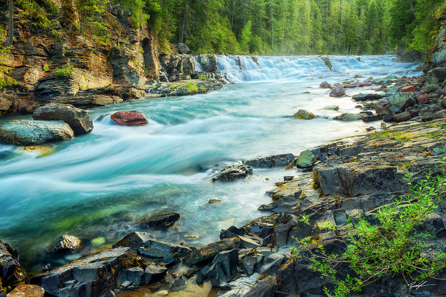 McDonald Creek Glacier National Park Montana