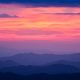 Clingman's Dome Sunset Smoky Mountain National Park Tennessee