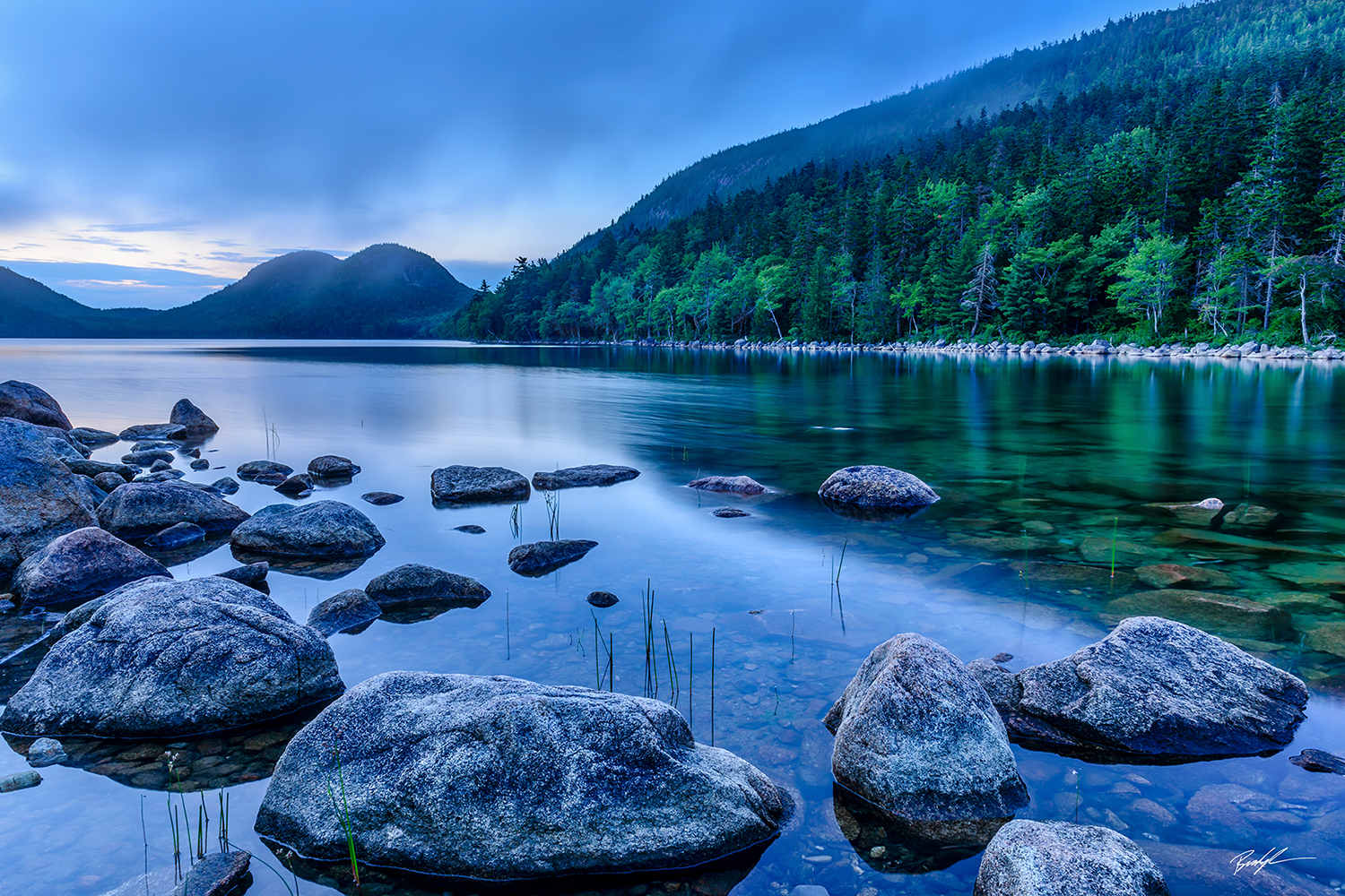 Jordan Pond Acadia National Park Maine