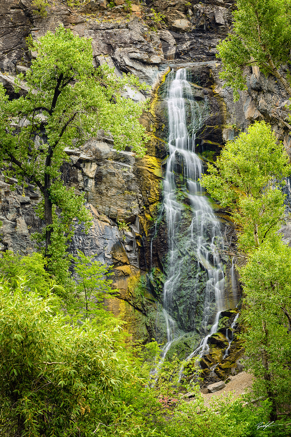 Bridal Veil Falls Black Hills South Dakota