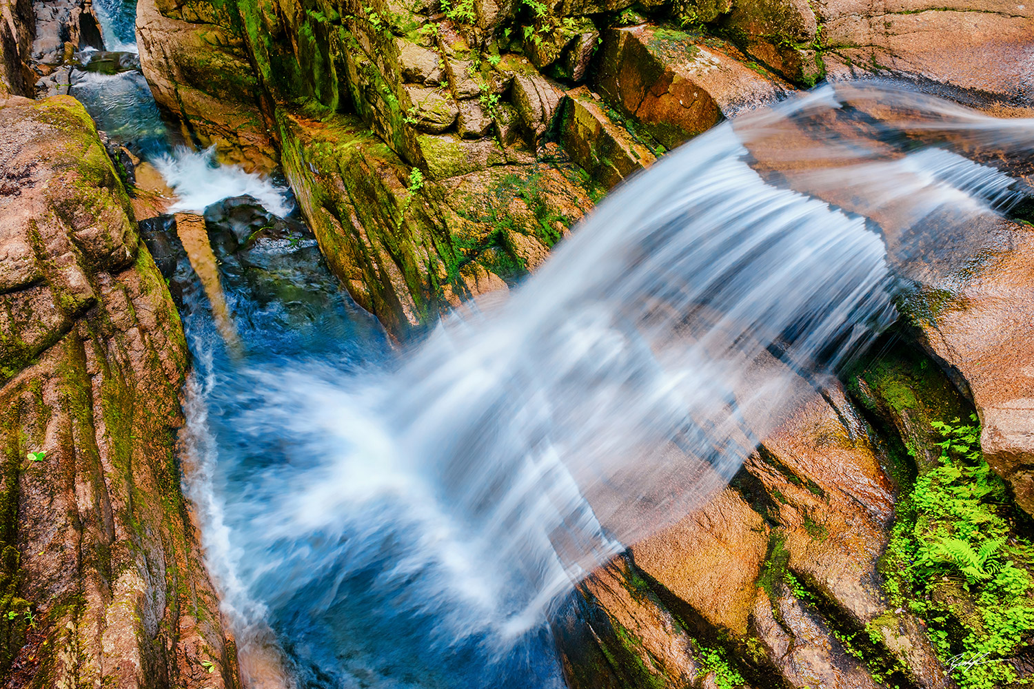 Sabbaday Falls White Mountains New Hampshire