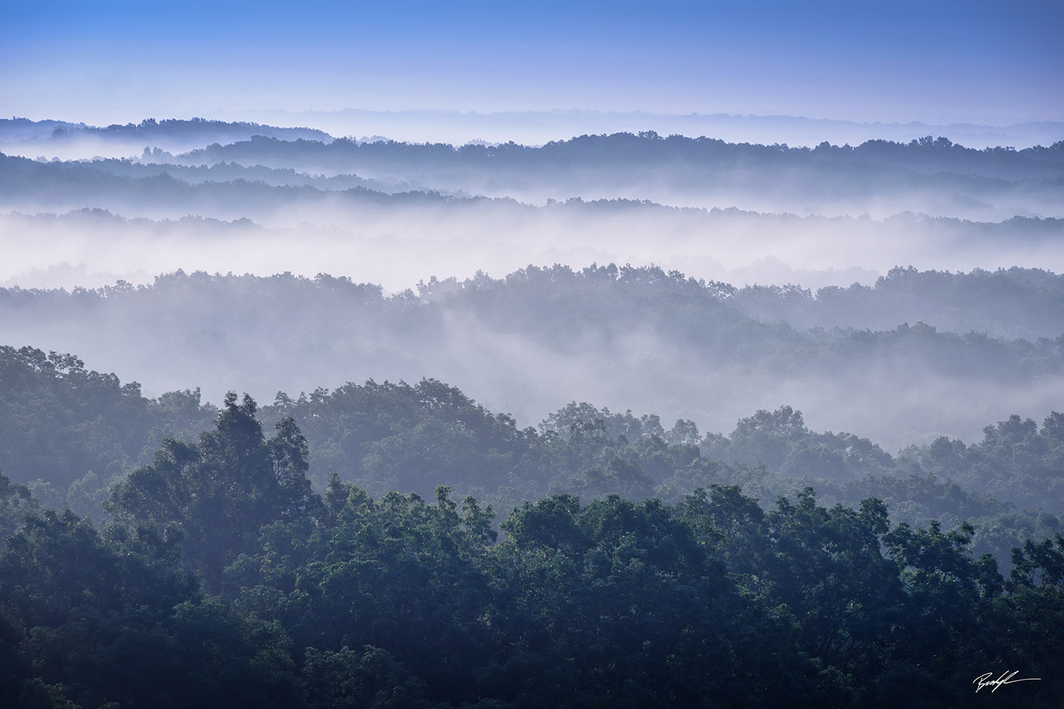 Foggy Hills Brown County State Park Nashville Indiana