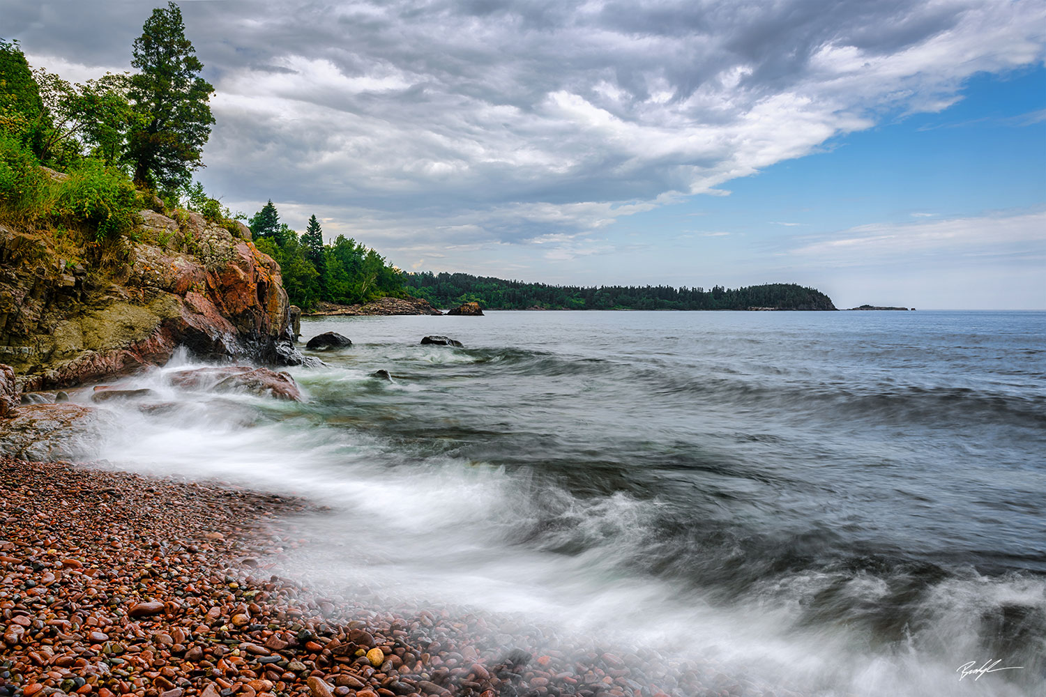 Lake Superior Shoreline North Shore Minnesota