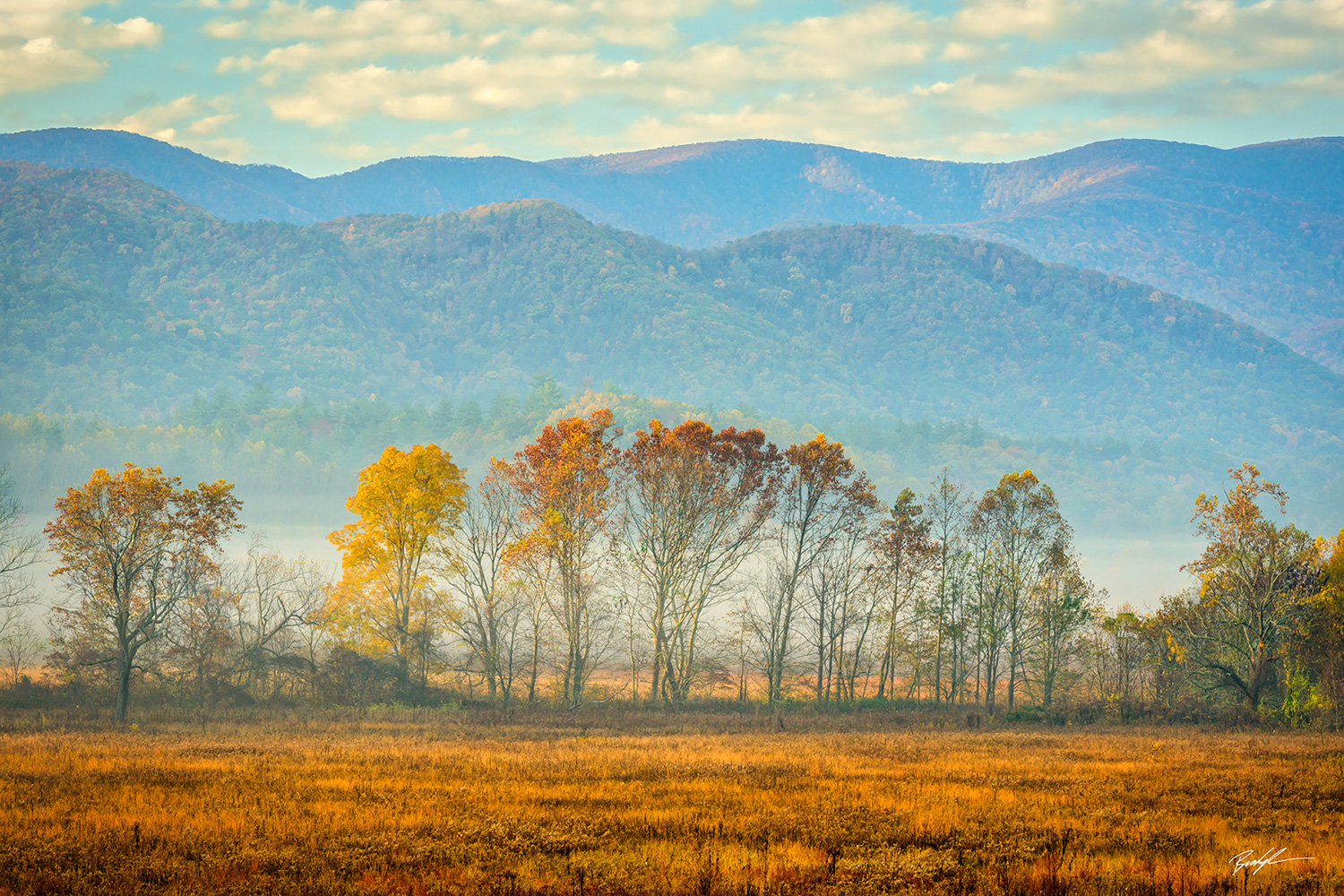 Cades Cove Smoky Mountain National Park Tennessee