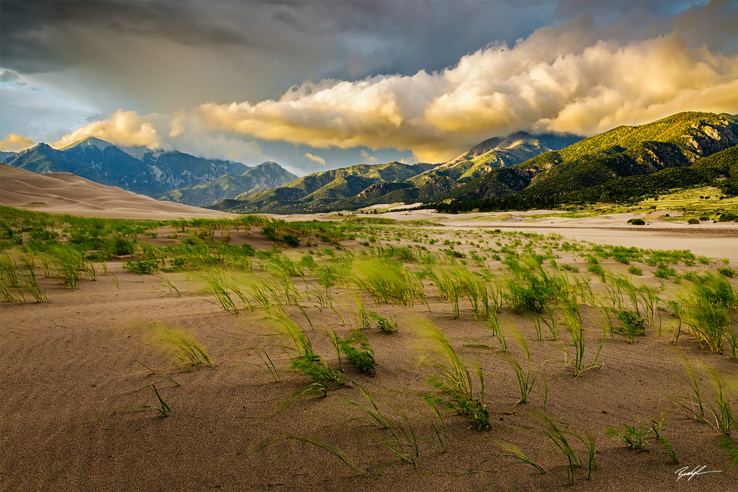 Great Sand Dunes National Park Storm Colorado