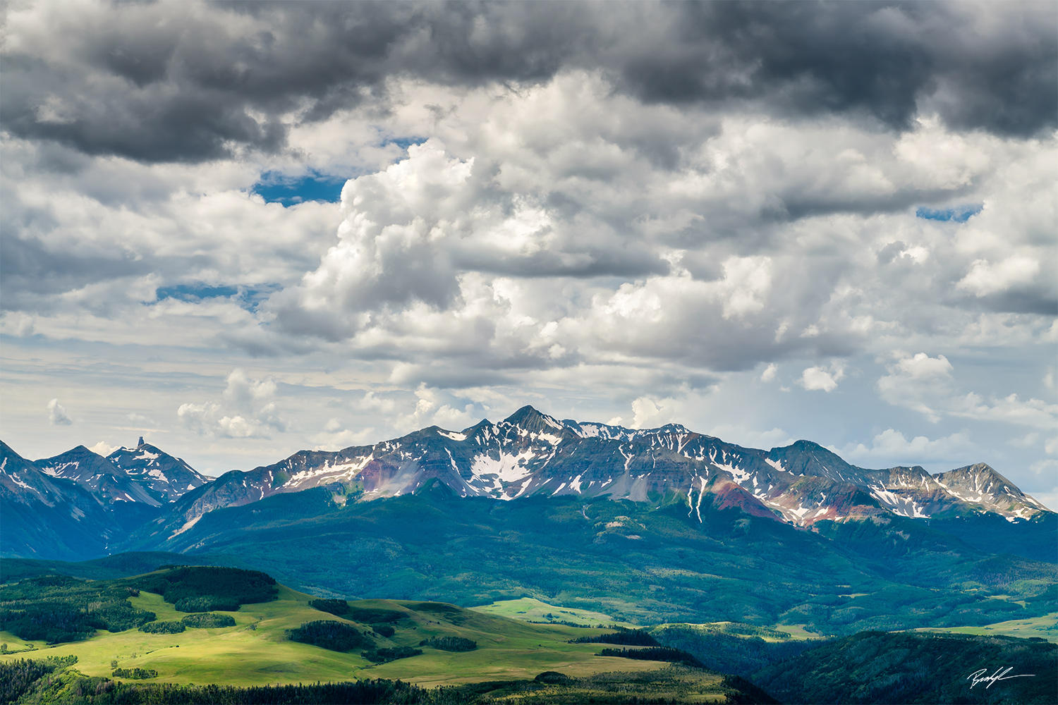 Mount Wilson San Juan Mountains Colorado