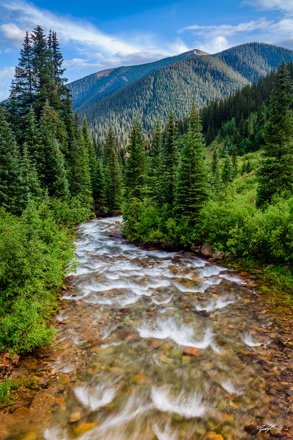 Winding River San Juan Mountains Colorado