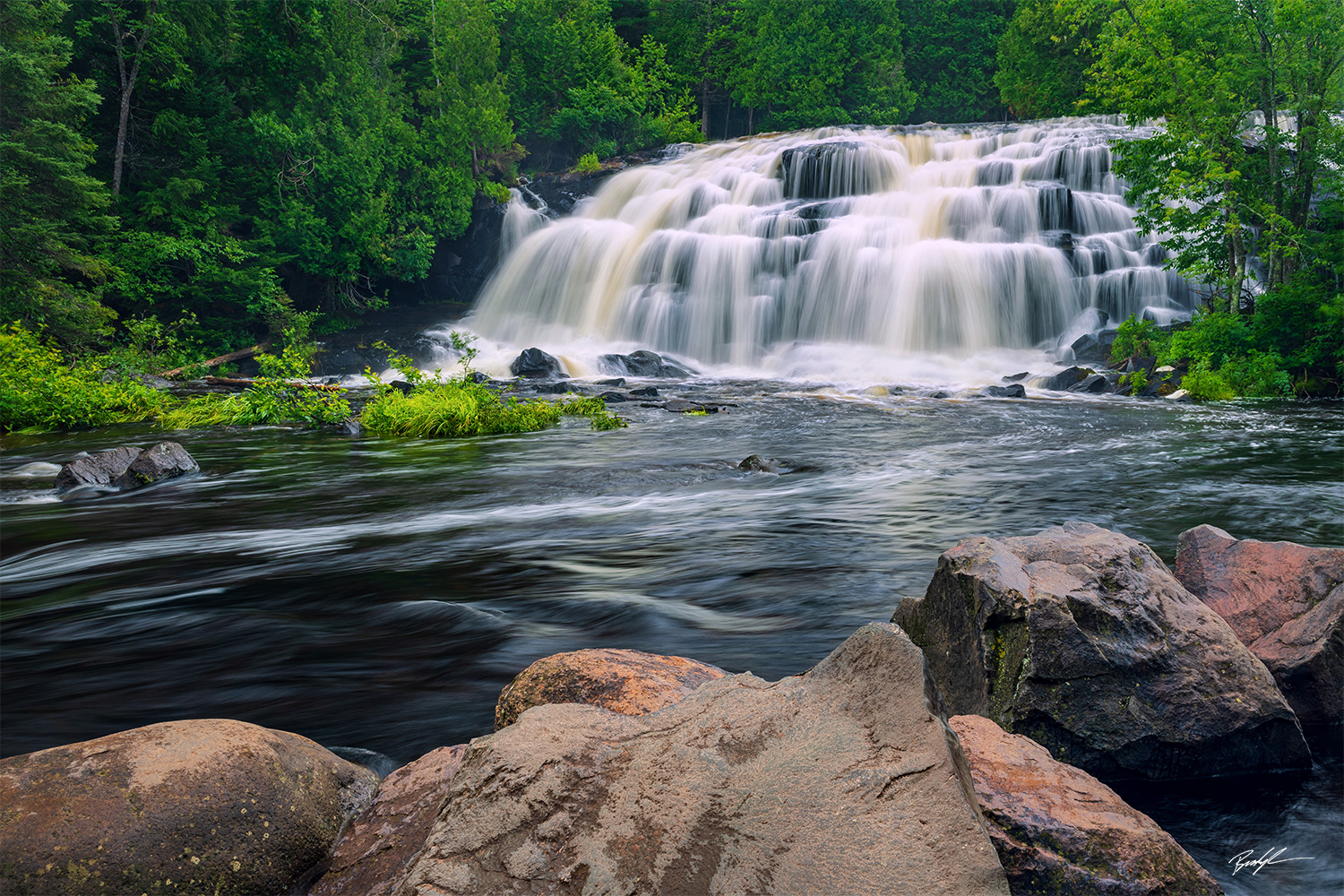 Bond Falls Upper Peninsula Michigan