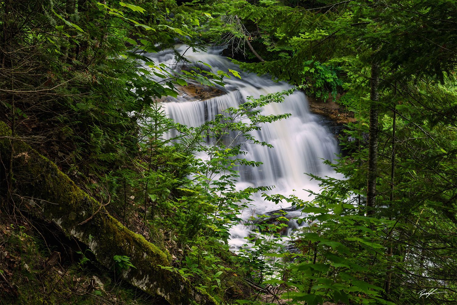 Sable Falls Pictured Rocks National Lakeshore Upper Peninsula Michigan