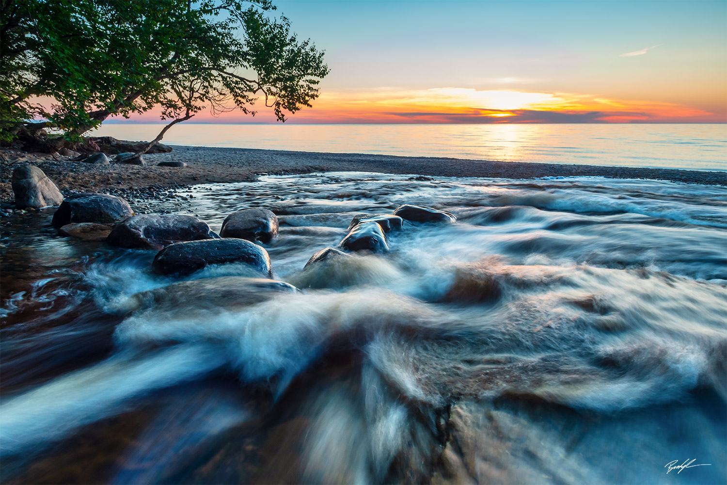 Hurricane River Pictured Rocks National Lakeshore Upper Peninsula Michigan