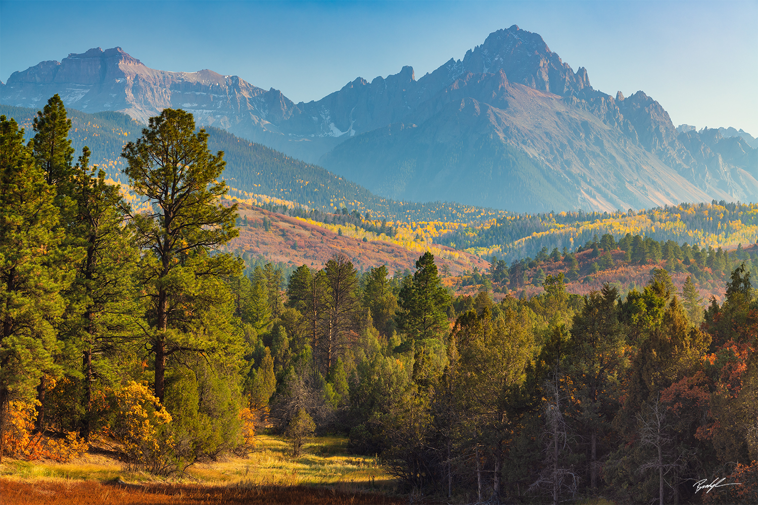 Sneffels Range San Juan Mountains Colorado