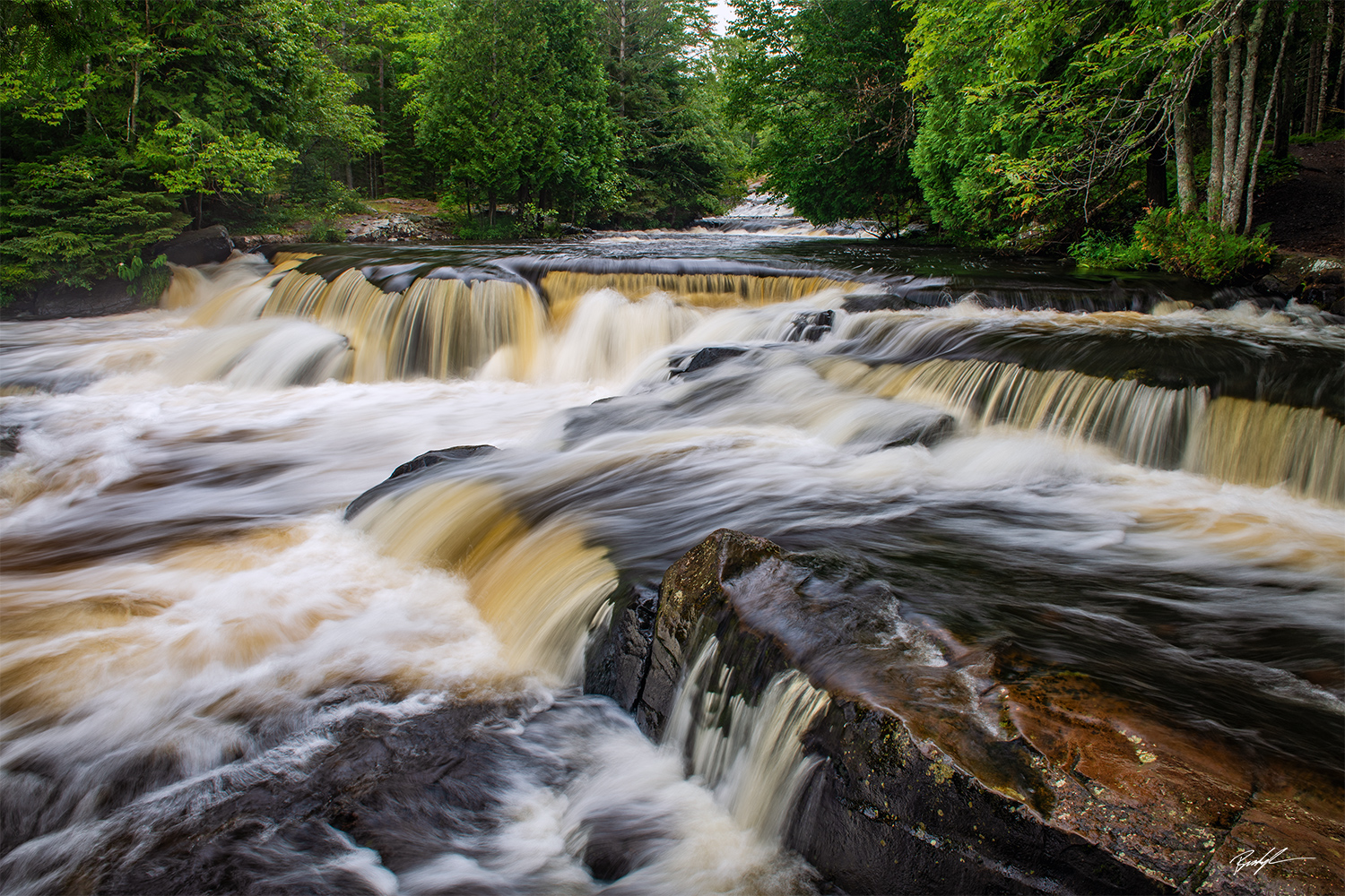 Upper Bond Falls, Upper Peninsula, Michigan