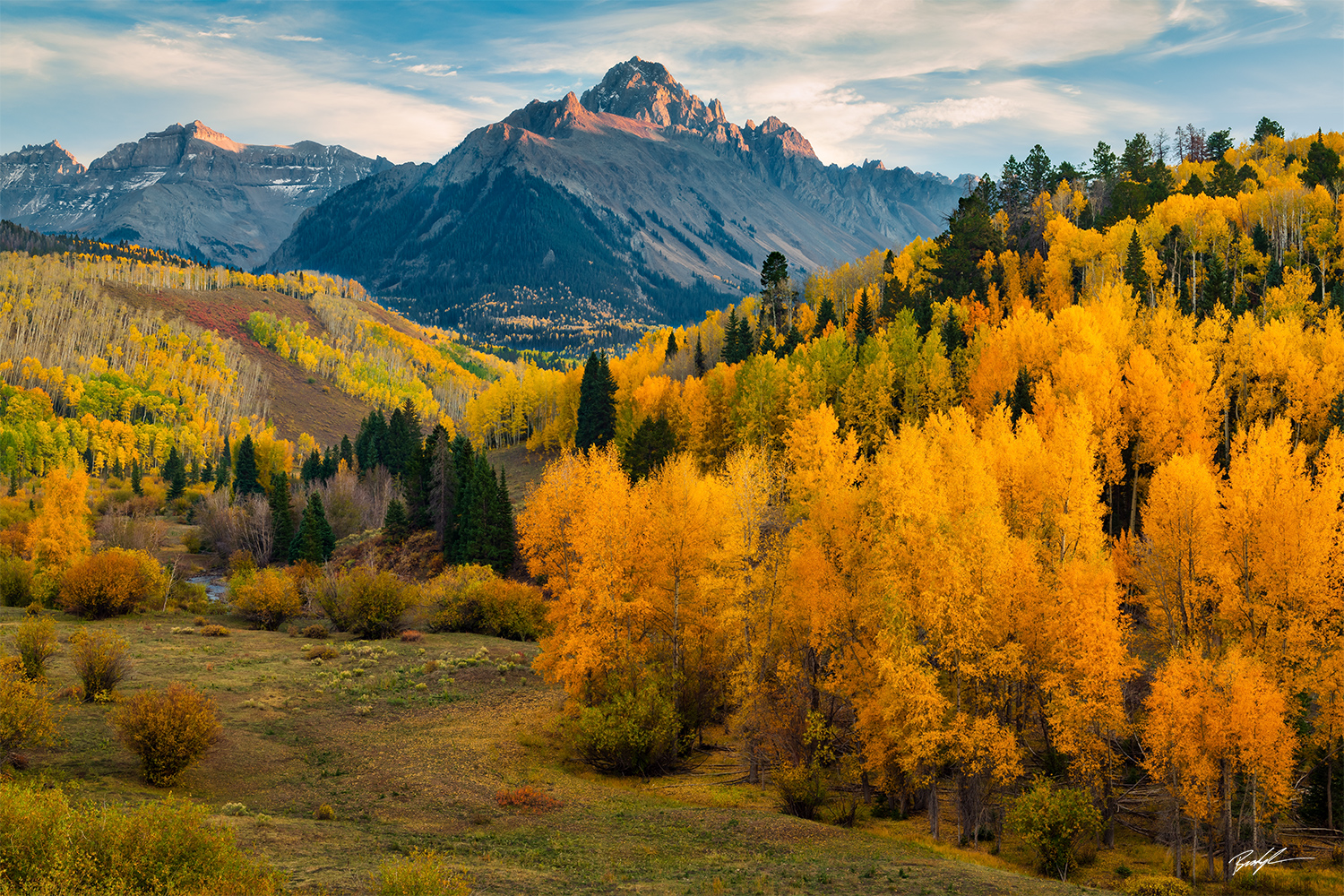 Cimarron Range Autumn Colorado
