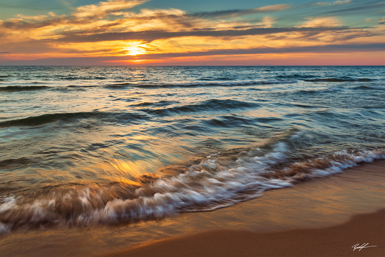 Lake Michigan Sunset Little Sable Point