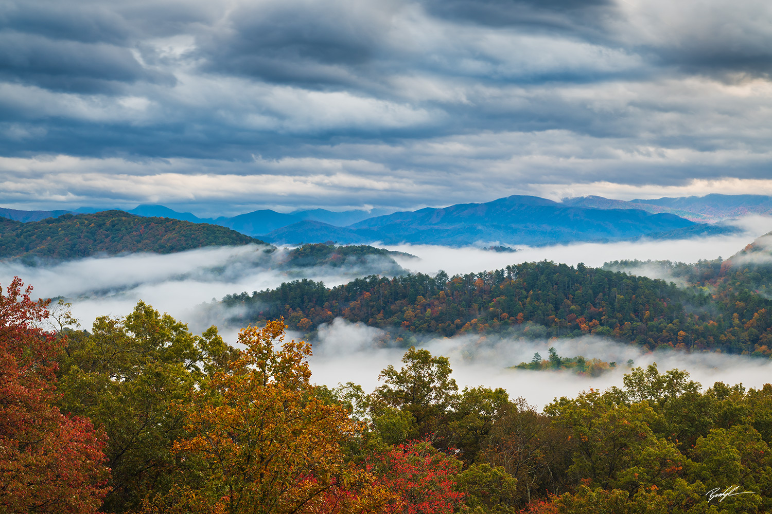 Foothills Parkway, Smoky Mountain National Park, Tennessee