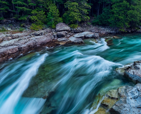 McDonald Creek Glacier National Park Montana