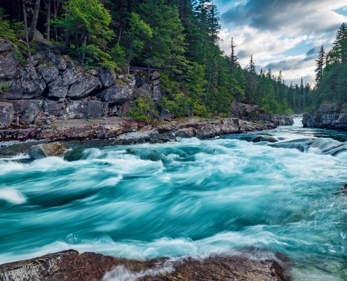 McDonald Creek Glacier National Park Montana