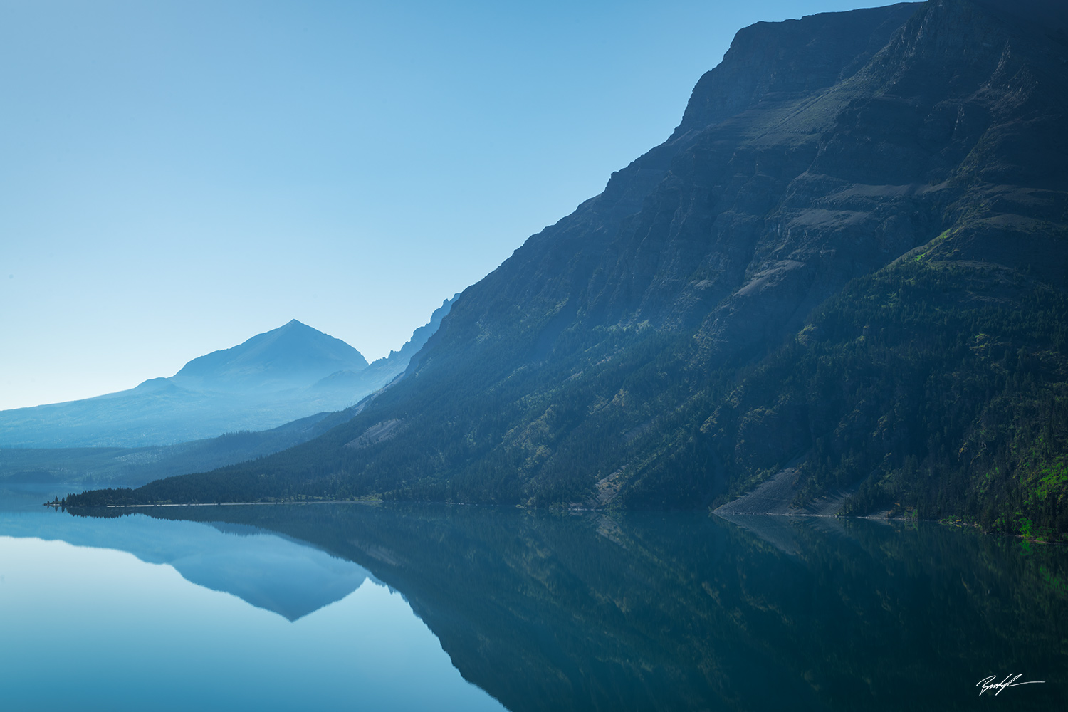 St. Mary Lake Glacier National Park Montana