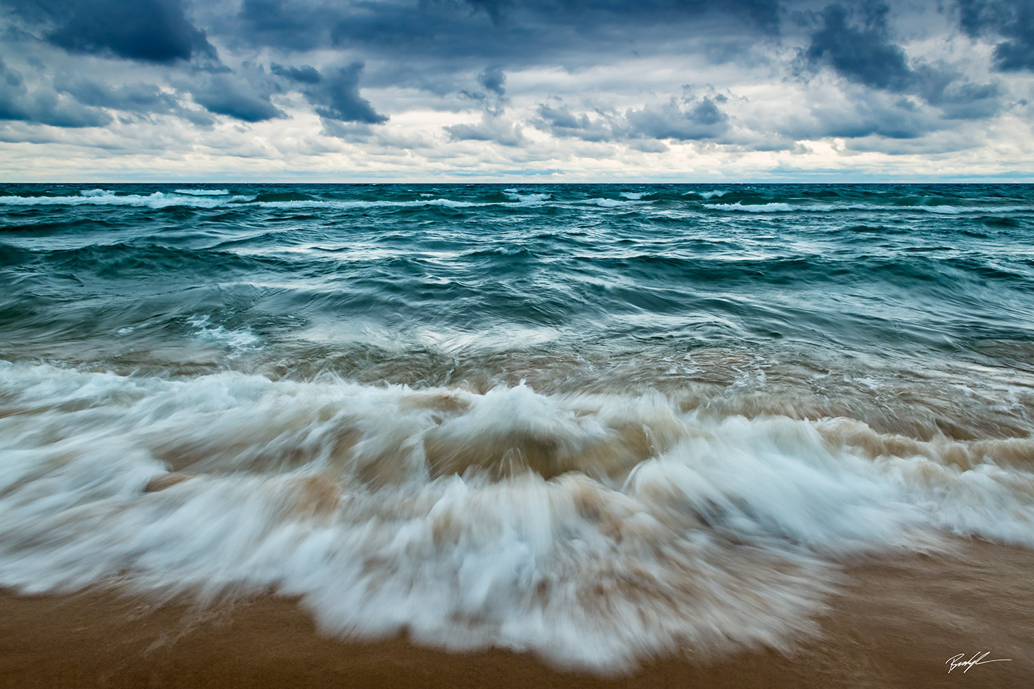 Lake Michigan Waves Michigan