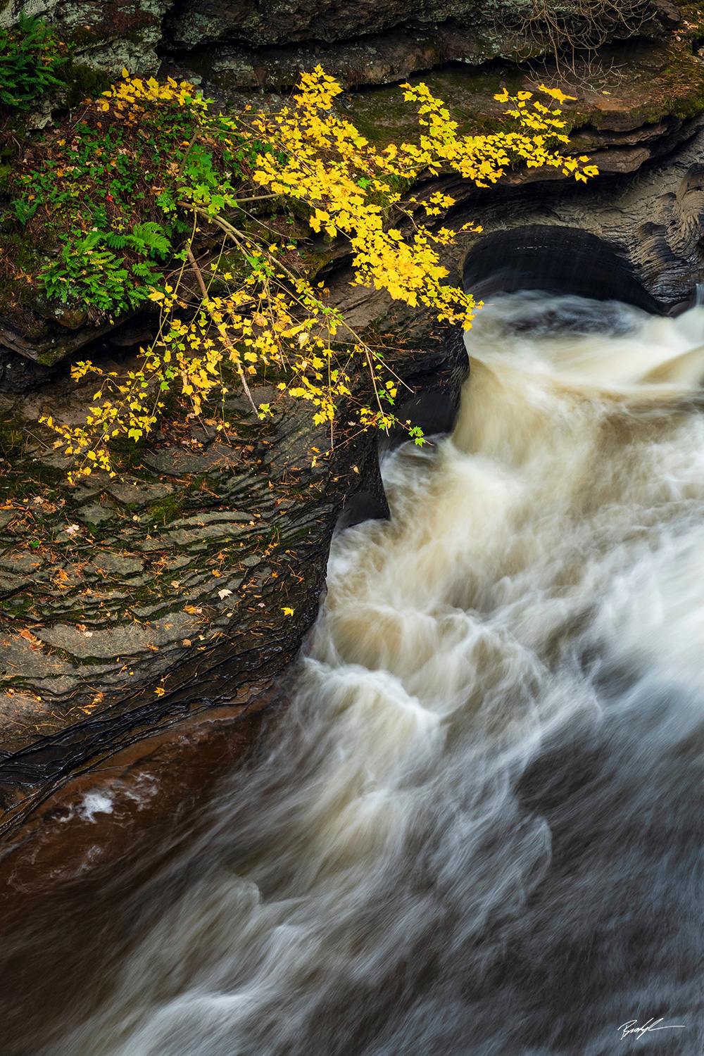 Presque Isle River Upper Peninsula Michigan