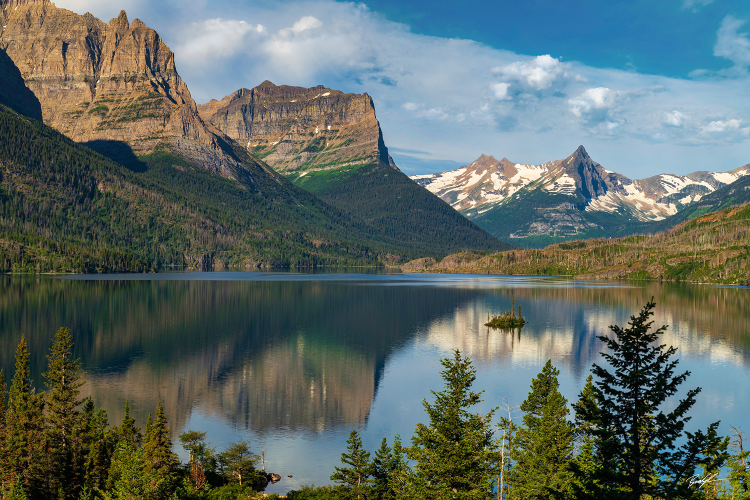 Wild Goose Island Glacier National Park Montana