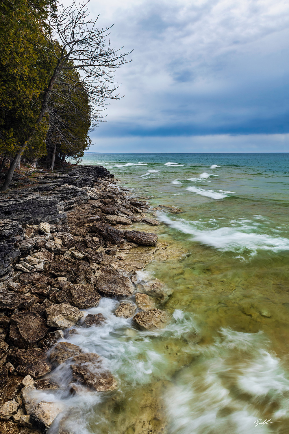 Cave Point Door County Wisconsin