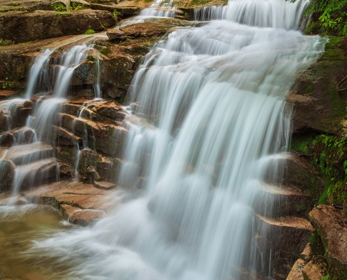 Stairs Falls White Mountains New Hampshire