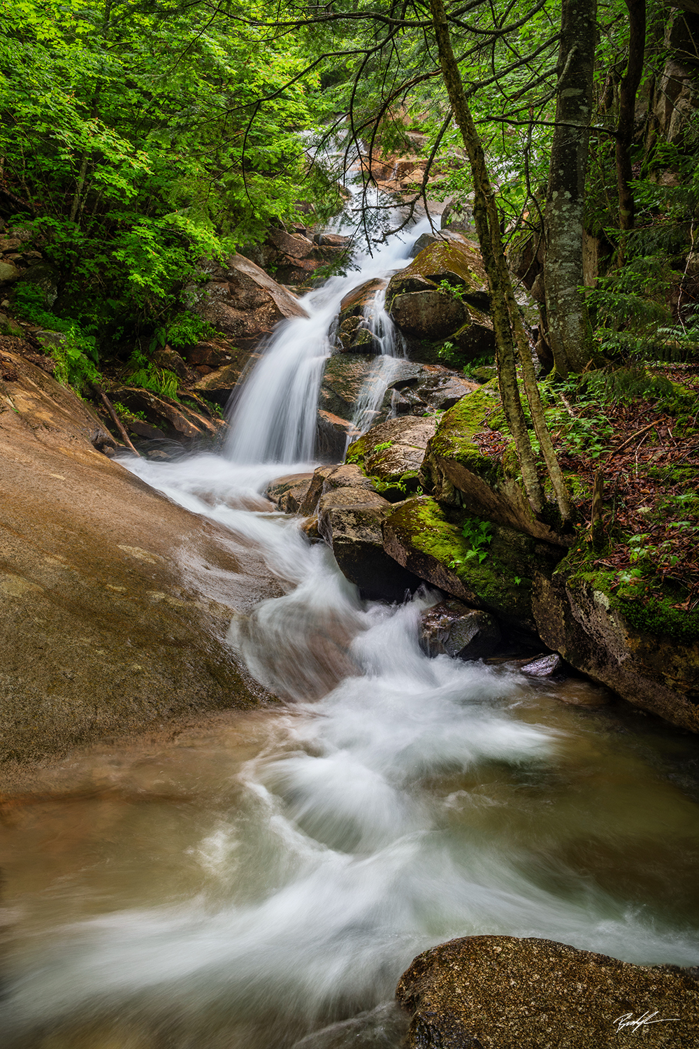 Swiftwater Falls White Mountains New Hampshire