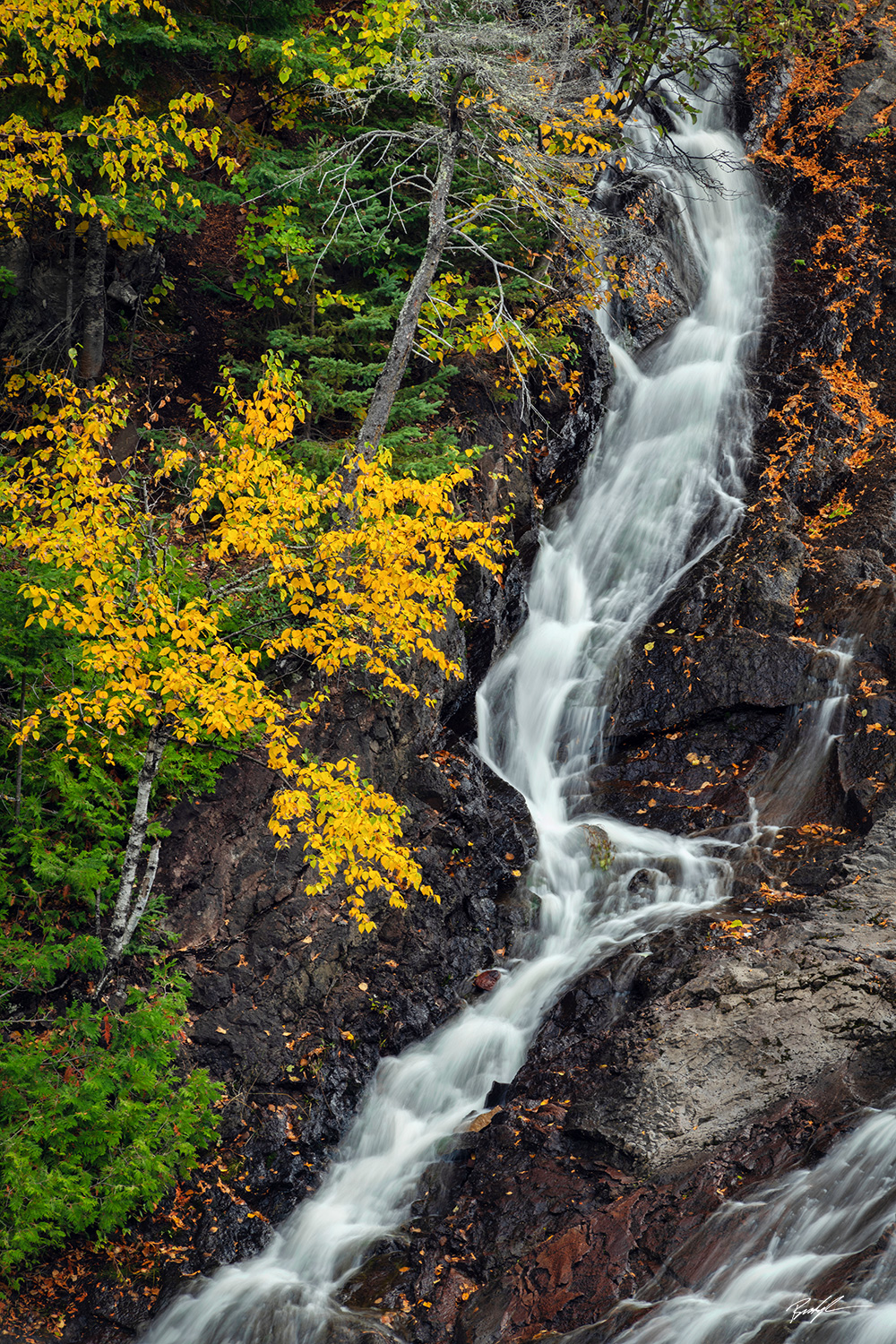 Eagle River Falls Upper Peninsula Michigan