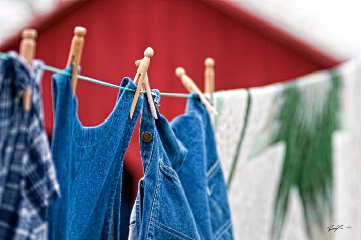 A Country Clothes Line