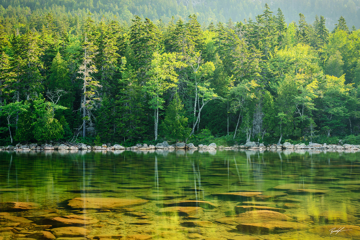Jordan Pond Acadia National Park Maine