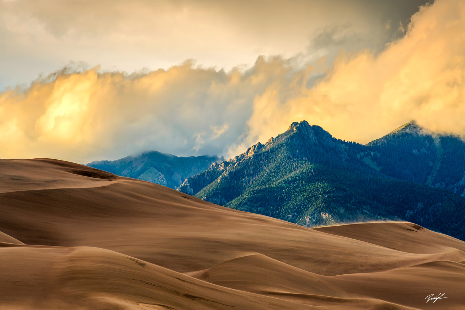 Great Sand Dunes National Park Storm Colorado
