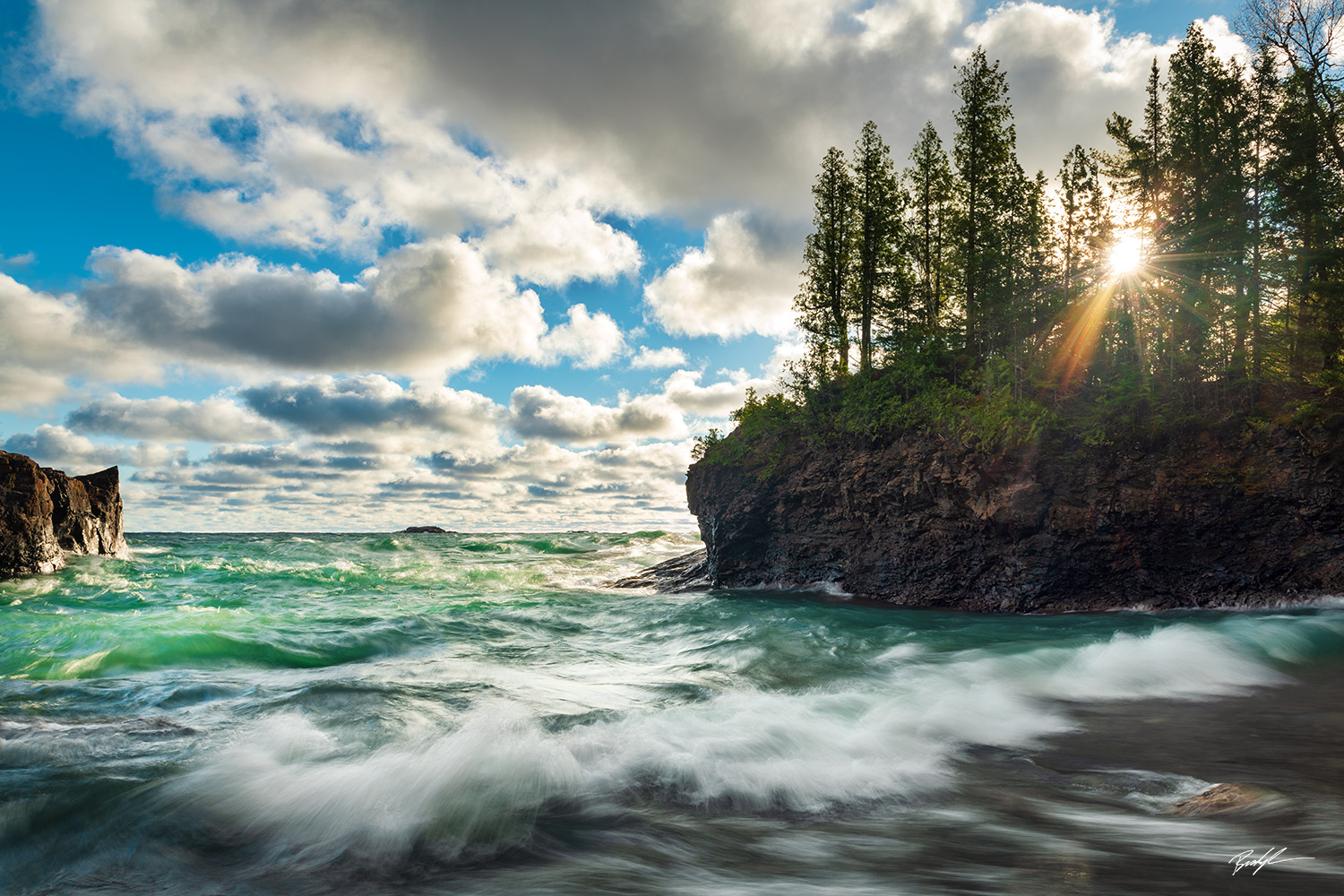 #L306 – Presque Isle Park, Lake Superior, Michigan Presque Isle Park, Black Rocks, Michigan