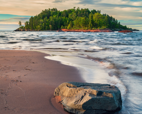 Little Presque Isle, Lake Superior, Michigan